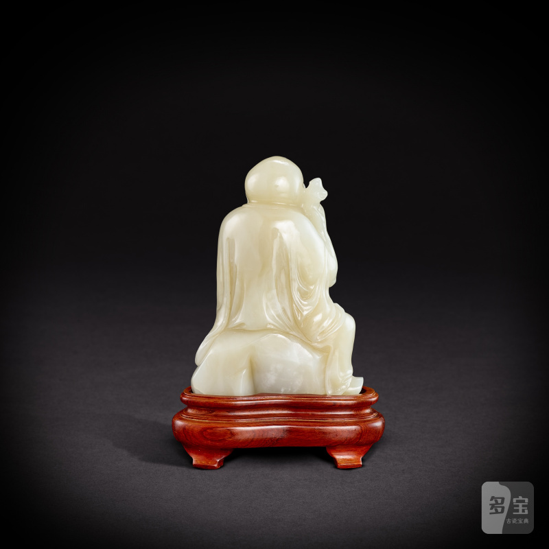 A set of eighteen jade Luohan figures, 20th century | 二十世紀 玉雕十八羅漢一套 - 图16